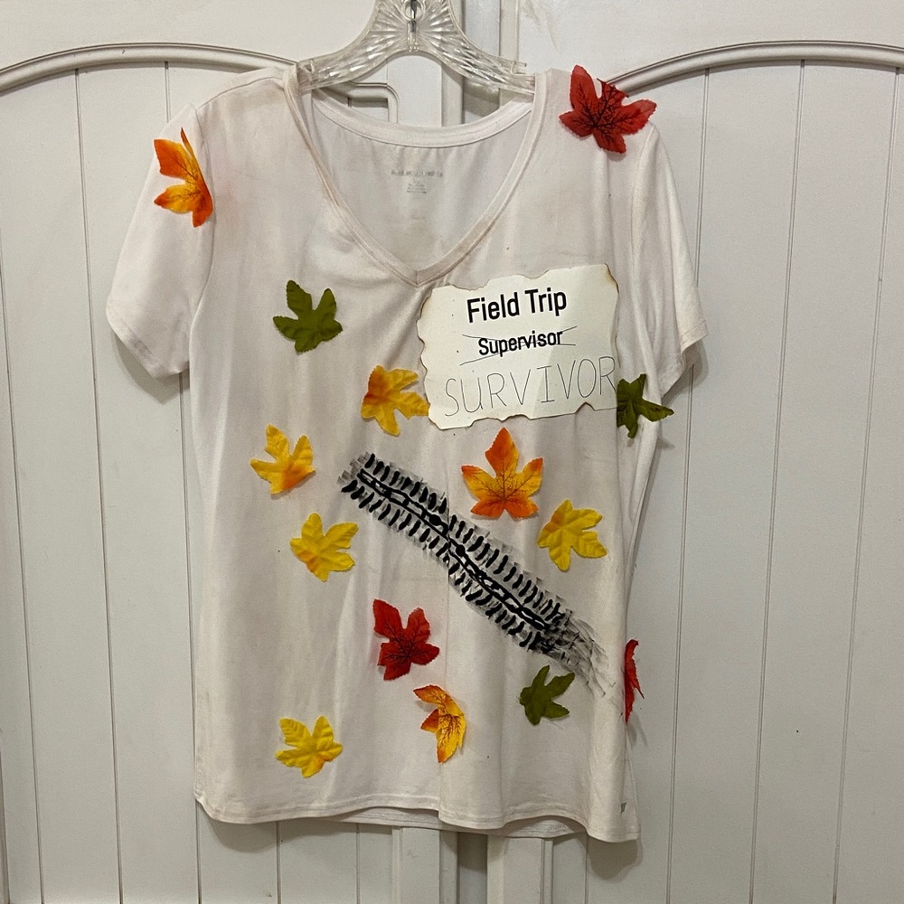 Costume T-shirt for a teacher